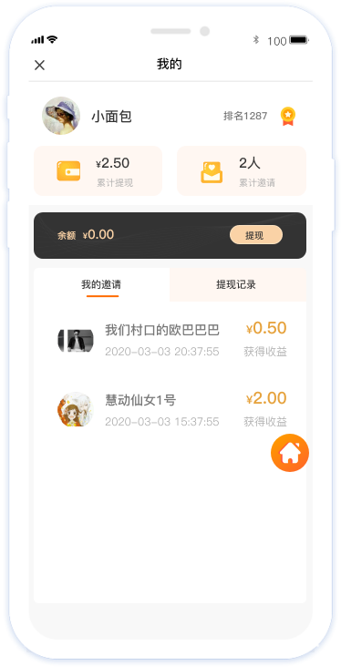 分銷(xiāo)流程，二級(jí)分傭收益